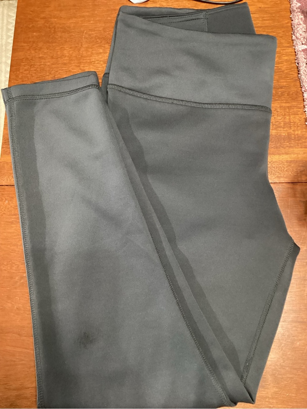adidas Women's Charcoal Gray High-Rise Performance Leggings